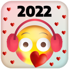 Love Stickers - Valentine icône
