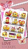 Love Stickers - Valentine постер