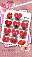 Love Stickers - Valentine capture d'écran 2
