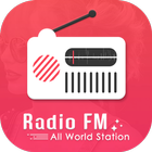 All FM Radio India Stations : World Radio FM-icoon
