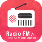 All FM Radio India Stations : World Radio FM icône