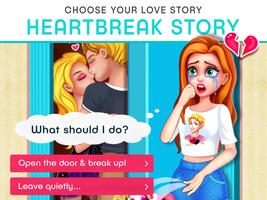 Love Story: Choices Girl Games الملصق