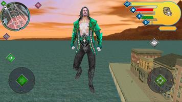 Vampire Rope Hero Gangster Crime الملصق