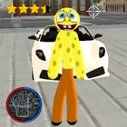 Sponge Stickman Rope Hero Vegas Gangstar Crime biểu tượng