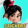 Vanellope stickers