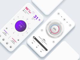 Various klwp تصوير الشاشة 1