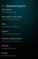 More Physical Keyboard Layouts captura de pantalla 1