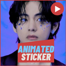 V BTS Animated WASticker APK