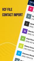 Vcf File Contact Import Affiche