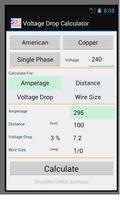 Voltage Drop Calculator پوسٹر