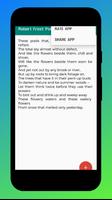 Robert Frost Poems poster