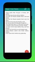 Robert Frost Poems screenshot 1