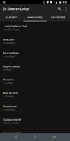 Ed Sheeran Lyrics syot layar 2
