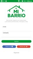 App Mi Barrio plakat