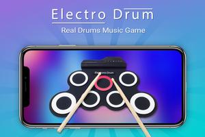 Electronic Music Drum Pad Affiche