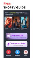 Thoptv - Live Cricket,All TV Channels Guide Affiche