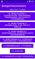 Biología Preuniversitario Ekran Görüntüsü 1