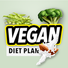 Aplicación de recetas veganas icono
