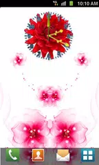 Baixar Flower Clock Live Wallpaper APK