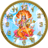 God Vishnu Clock LWP icône