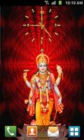 God Vishnu Clock LWP screenshot 2