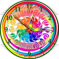 Holi Clock