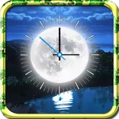 Moon Clock Live Wallpaper アプリダウンロード