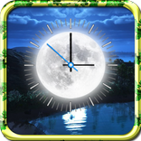 ”Moon Clock Live Wallpaper