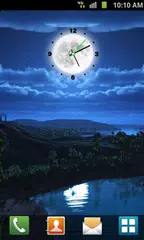 Moon Clock Live Wallpaper APK Herunterladen