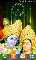 Radha Krishna Analog Clock capture d'écran 2