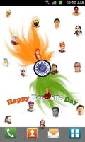 Republic Day Live Wallpaper syot layar 1