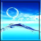 ikon Water Bubble live wallpaper