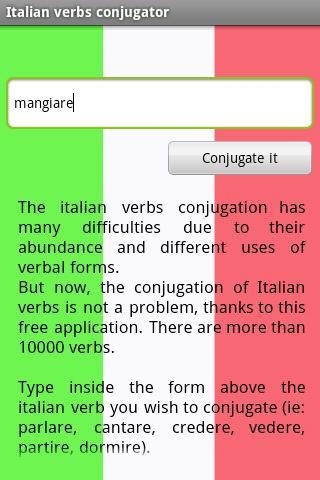 scarica italian verb conjugations