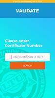 Verify Certificate Cartaz