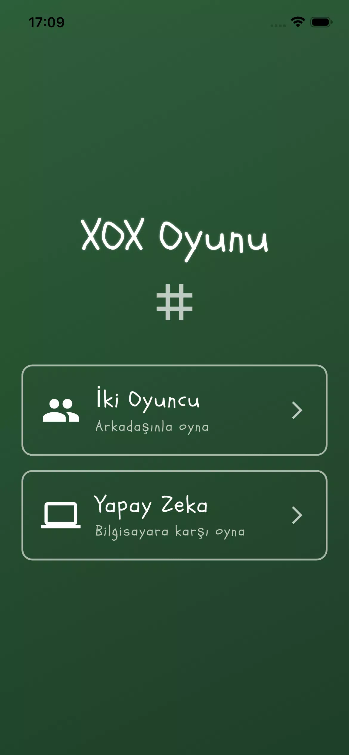 XOX Oyunu