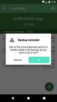 Vitae Wallet تصوير الشاشة 1