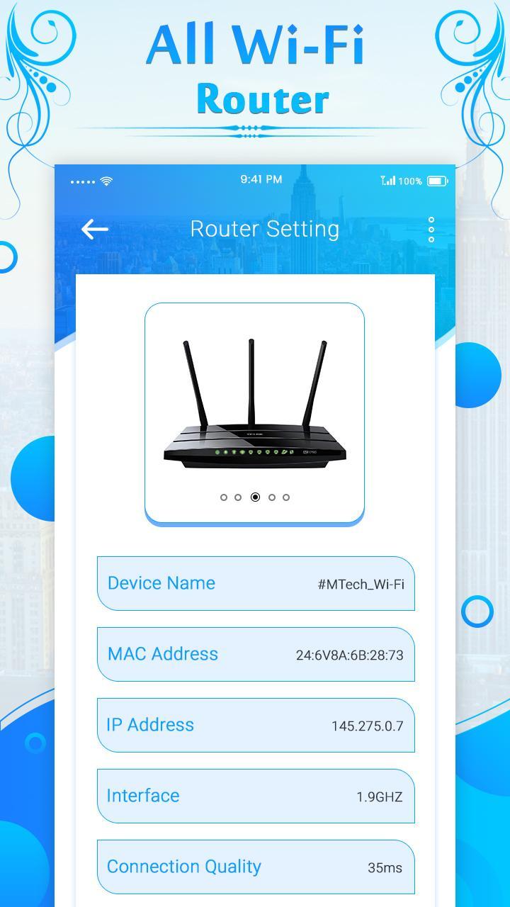 Setting router