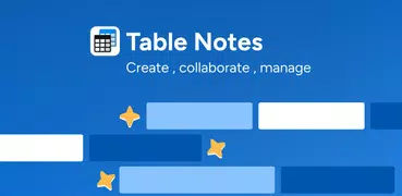 Table Notes - モバイルエクセル.