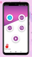 Body vibrate massager Affiche