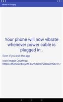 Vibrate on Charging screenshot 3