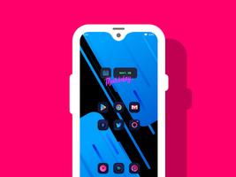 Vibrant colors - kwgt Ekran Görüntüsü 1