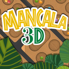 Mancala 3D two players icon