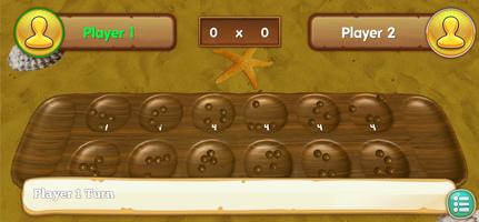 Mancala 3D two players screenshot 1