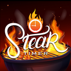 Steak timer: Cooking timer for icon