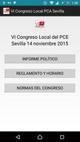 VI Congreso local PCA Sevilla 海報