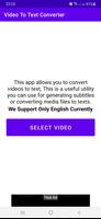 Video To Text Converter bài đăng