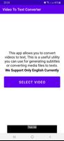 Video To Text Converter screenshot 3