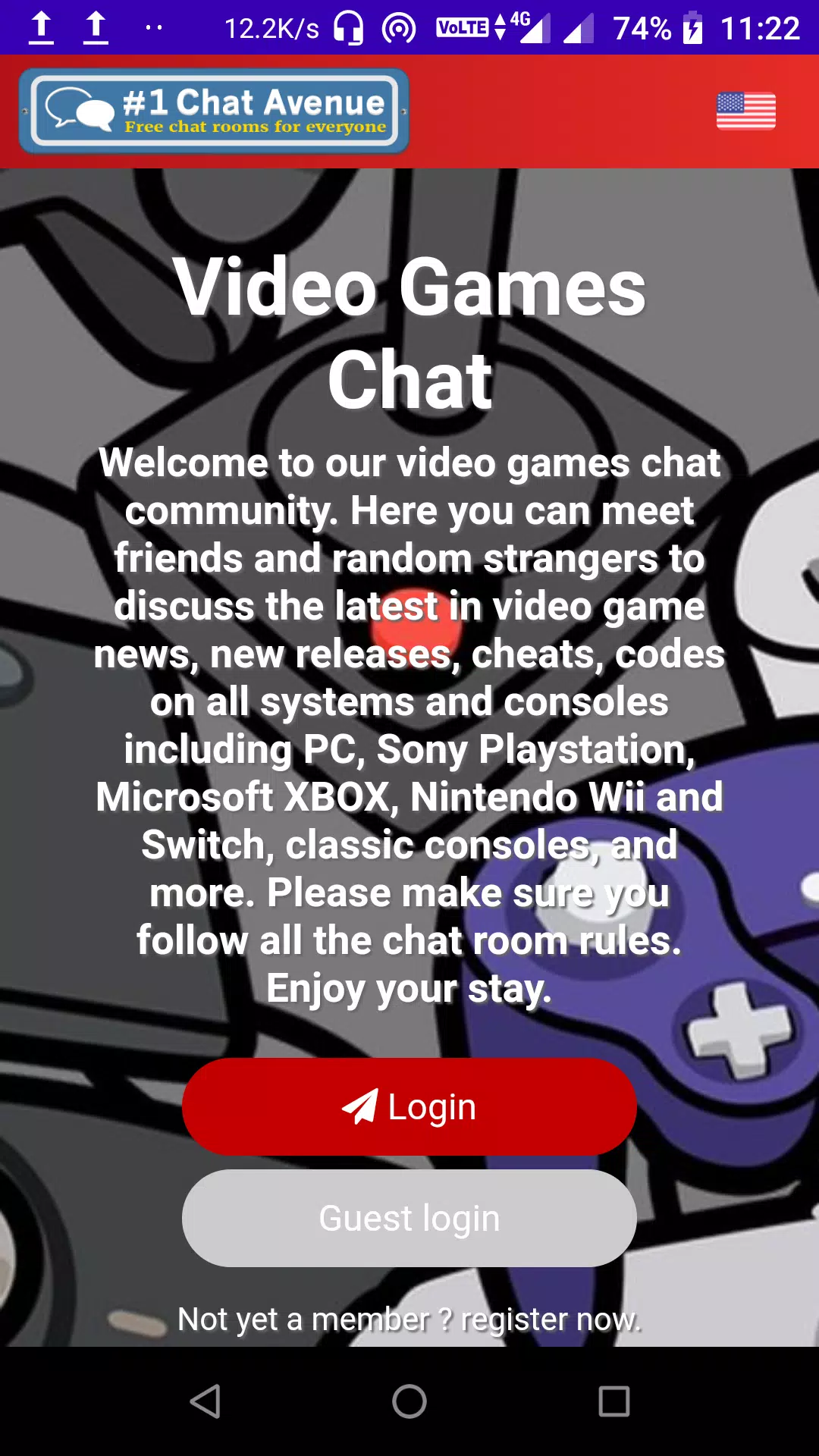 Video Games Chat Rooms APK for Android Download