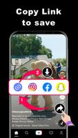 برنامه‌نما TikSnap: TT Video Downloader عکس از صفحه