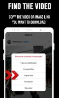 Video downloader Instagram poster